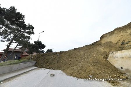 Yol Polisindən Bakıda sürüşmə zonası ilə bağlı AÇIQLAMA