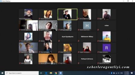 ADPU-nun Quba Filialında növbəti onlayn təlim keçirilib