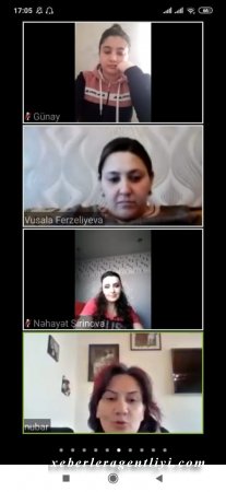 ADPU-nun Quba Filialında növbəti onlayn təlim keçirilib