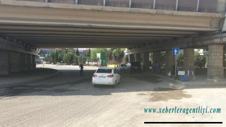 Bakıda yol dairəsi ləğv edildi - FOTO