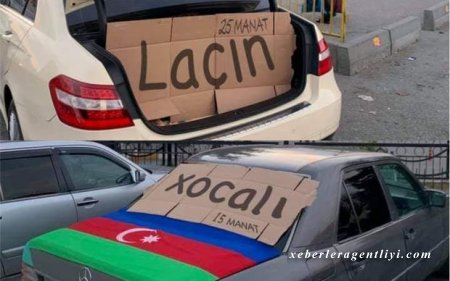 Avtovağzal taksi sürücülərindən maraqlı aksiya - FOTO