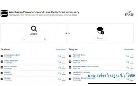 Düşmənin saxta informasiya hücumlarının qarşısını almaq üçün sayt yaradıldı