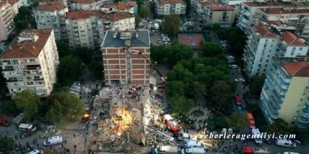 İzmirdə zəlzələ nəticəsində 25 nəfər ölüb, 831 nəfər yaralanıb - YENİLƏNİB + VİDEO