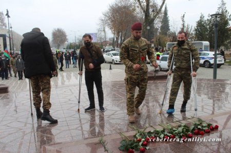 İsmayıllıda şəhidlərin xatirəsi yad edildi