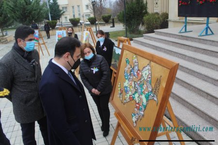 İsmayıllıda şəhidlərin xatirəsi yad edildi