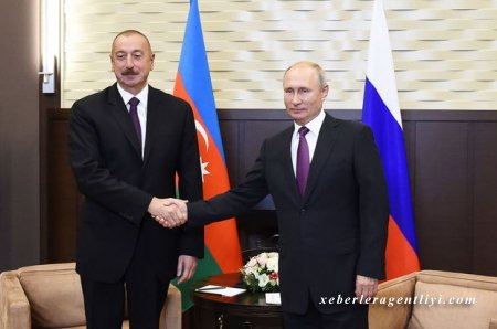 Putin Cənubi Qafqazda təhlükəsizliyi gücləndirmək üçün Azərbaycanla əməkdaşlığa ümid edir