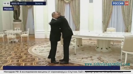 Putin İlham Əliyevi səmimi qarşıladı - VİDEO