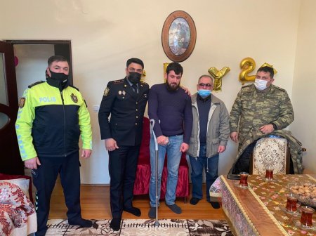 İsmayıllıda Şəhid ailələrinin ziyarət olunması davam edir