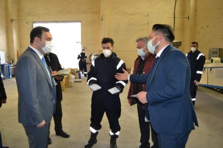 İsmayıllıda yeni Toz Boya zavodu istifadəyə verildi