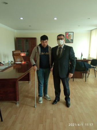 Deputatdan növbəti qəbul