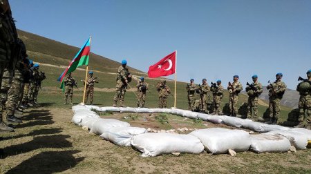 Azərbaycan və Türkiyə ordularının birgə əməliyyat-taktiki təlimləri başlayıb - VIDEO