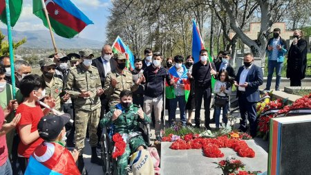  İsmayıllıda qazi böyük coşqu ilə qarşılandı