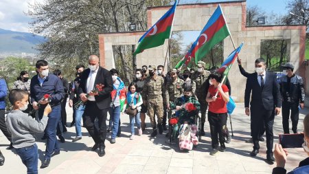  İsmayıllıda qazi böyük coşqu ilə qarşılandı