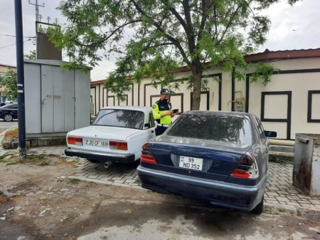Reyd keçirildi: Qaydaları pozan sürücülər cərimələndi - FOTO Reyd keçirildi: Qaydaları pozan sürücülər cərimələndi - FOTO
