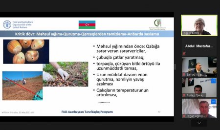 “Azərbaycanda fındıqçılıq sahəsində səmərəliliyin və dayanıqlılığın sürətləndirilməsi – HAZER” layihəsi çərçivəsində yaradılan Milli Texniki Komitənin ikinci onlayn tədbiri keçirilib. 