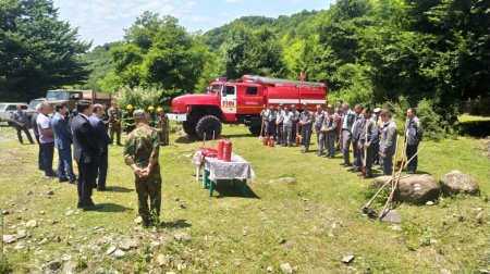 Təbii sərvətlərin yanğından mühafizə olunması mühüm vəzifədir