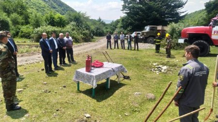 Təbii sərvətlərin yanğından mühafizə olunması mühüm vəzifədir