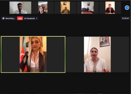 15 İyun - Milli Qurtuluş Gününə həsr olunmuş "Milli mədəniyyətimizin inkişafında Heydər Əliyevin rolu" mövzusunda onlayn konfrans və "Xəmsə" intellektual oyunu keçirilib 15 İyun - Milli Qurtuluş Gününə həsr olunmuş "Milli mədəniyyətimizin inkişafında Heydər Əliyevin rolu" mövzusunda onlayn konfrans və "Xəmsə" intellektual oyunu keçirilib