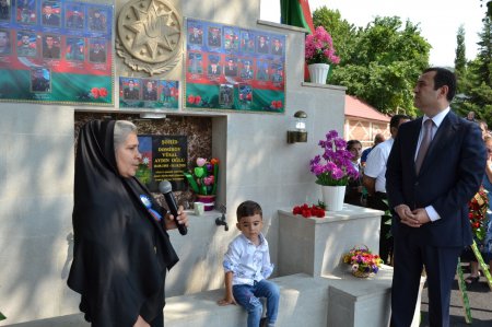 İsmayıllıda şəhidin xatirəsini əbədiləşdirən bulaq kompleksi istifadəyə verilib