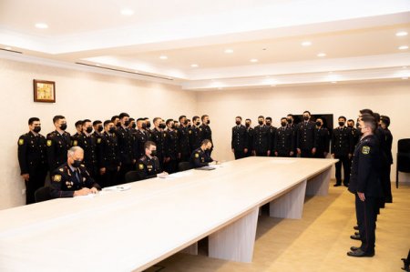 DİN-in gənc zabitləri xidmətə başlayıblar - FOTO