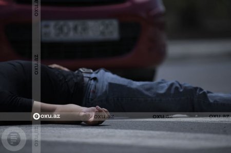 Bakıda 21 yaşlı gənci avtomobil vurub