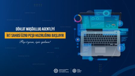 İKT sahəsi üzrə peşə hazırlığına cəlb olunmaq istəyən işsiz və işaxtaran şəxslərin nəzərinə!