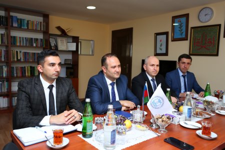 İraq Respublikasının Azərbaycan Respublikasındakı Səfirliyinin birinci katibi İlahiyyat İnstitutunda olub