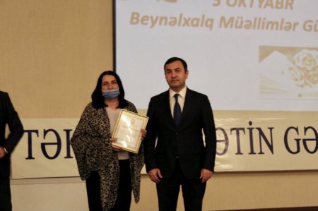İsmayıllıda Beynəlxalq Müəllimlər Günü qeyd olunub 