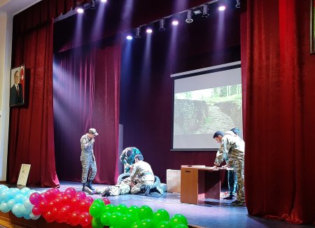 Azərbaycan Əmək və Sosial Münasibətlər Akademiyasında Zəfər Günü qeyd edilib