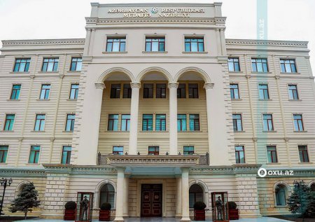Müdafiə Nazirliyi sərhəddəki son vəziyyəti AÇIQLADI