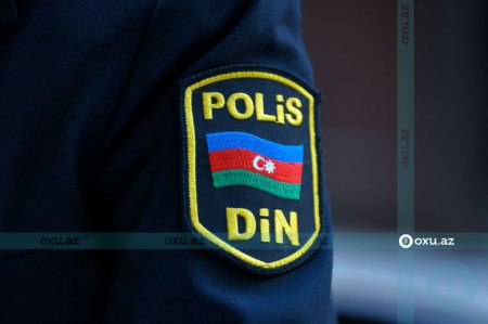 Azərbaycanda polis qəzaya düşdü