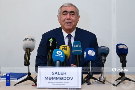 Saleh Məmmədov növbəti dəfə federasiya prezidenti seçildi - FOTO