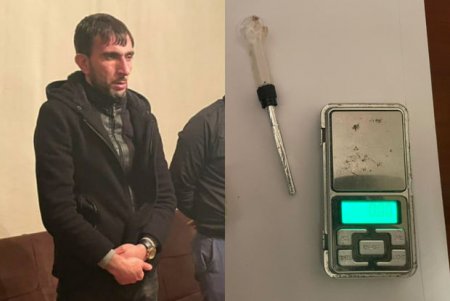 Ağsuda keçmiş məhkumdan külli miqdarda heroin götürülüb - FOTO