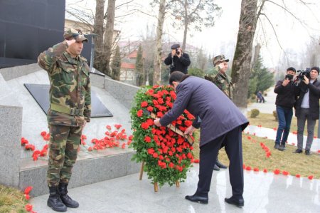 İsmayıllıda Xocalı soyqırımının 30-cu ildönümü ilə əlaqədar “Soyqırım abidəsi”nə yürüş təşkil edilib