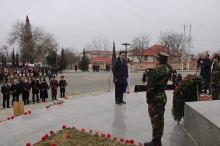 İsmayıllıda Xocalı soyqırımının 30-cu ildönümü ilə əlaqədar “Soyqırım abidəsi”nə yürüş təşkil edilib
