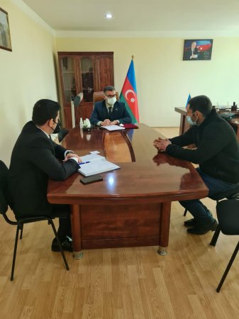 Novruz Aslanov seçiciləri ilə görüşdü