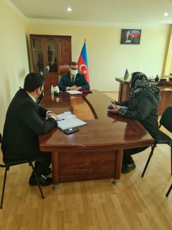 Novruz Aslanov seçiciləri ilə görüşdü