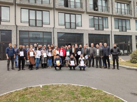 Fermerlər üçün “Biznesin İnkişaf Etdirilməsi” mövzusuna dair 3 günlük təlim baş tutub