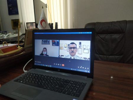 Novruz Aslanov videoformatda qəbul keçirdi