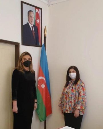 Könül Nurullayeva Nizami rayonunda yerləşən təhsil ocaqlarına baş çəkib