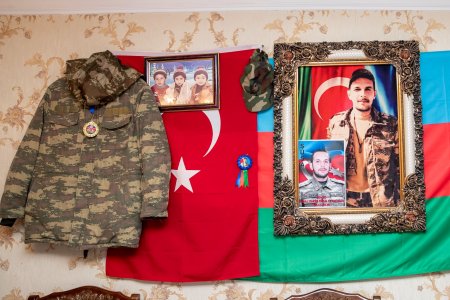 Şəhid Vüsal Teymurovun ailəsi ziyarət olunub