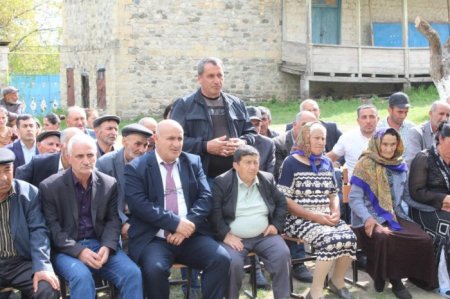 Novruz Aslanov İsmayıllı sakinləri ilə görüşdü - FOTOLAR