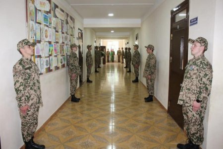 İsmayıllı rayonunda Milli Qəhrəman general Polad Həşimovun xatirəsinə həsr olunmuş sinif otağının açılışı olub