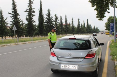 Polis reyd keçdirdi: Qayda pozanlarla bağlı tədbirlər görüldü - FOTO