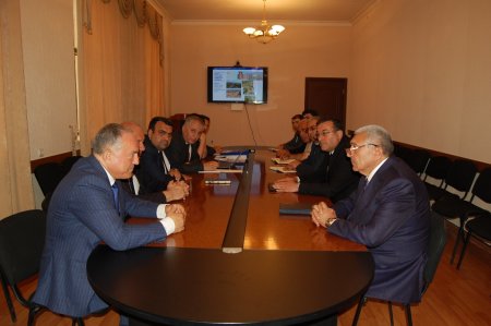 AzTU-nun rektoru bölgələrə işgüzar səfər edib