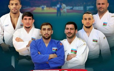 Azərbaycan cüdoçuları İtaliyada altı medal qazanıb