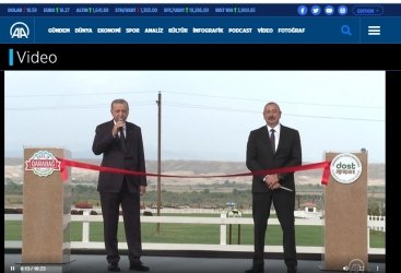 Türkiyə mediası: Prezident Rəcəb Tayyib Ərdoğan Zəngilan aeroportunun ilk rəsmi qonağı oldu