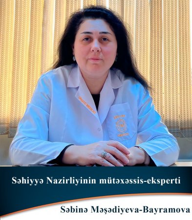 Səhiyyə Nazirliyinin mütəxəssis-eksperti, endokrinoloq Səbinə Məşədiyeva-Bayramova: Müalicə gecikdiyi halda tip 2 şəkərli diabetdən əziyyət çəkənlərdə piylənmə dərəcəsi arta bilər
