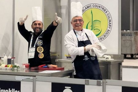 Azərbaycan komandası İstanbulda keçirilən Dünya Kulinariya Olimpiadasında səkkiz qızıl medal qazanıb