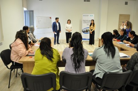 Gənc Mühasiblər İctima Birliyi “Regionlarda qadınların maliyyə savadlılığının artırılmasına dəstək” layihəsinin icrasına davam edir